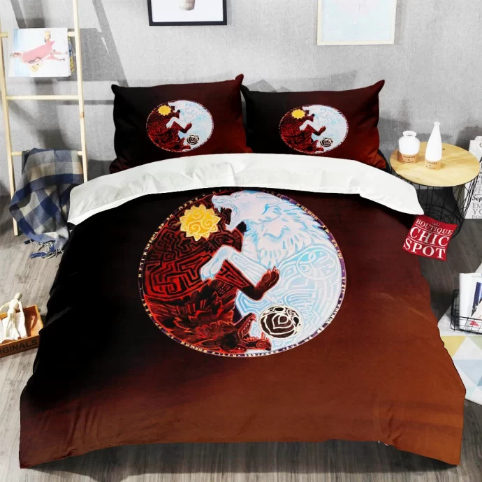 Yin Yang Wolf Bedding Set