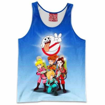 Game Tank-Top, King Boo Tank-Top, Mario Tank-Top, Ghost Buster Tank-Top