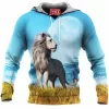 Lion Fleece-Hoodie