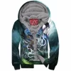 Kraken Zip-Fleece-Hoodie, Fantasy Zip-Fleece-Hoodie