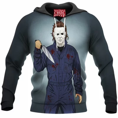 Halloween Hoodie, Horror Hoodie, Michael Myers Hoodie