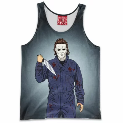 Halloween Tank-Top, Horror Tank-Top, Michael Myers Tank-Top