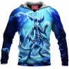 Anime Fleece-Hoodie, Glaceon Fleece-Hoodie, Pokemon Fleece-Hoodie