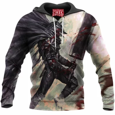 Anime Hoodie, Berserk Hoodie, Guts Hoodie