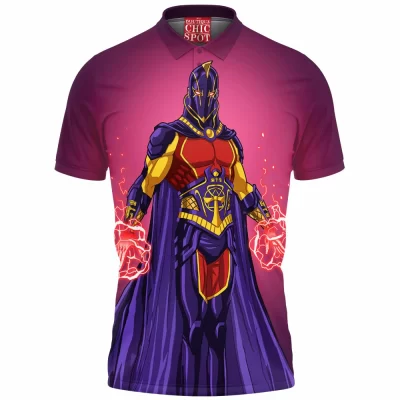 Comic Polo Shirt, Doctor Fate Polo Shirt, Fate Polo Shirt
