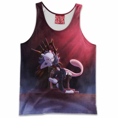 Anime Tank-Top, Mewtwo Tank-Top, Pokemon Tank-Top