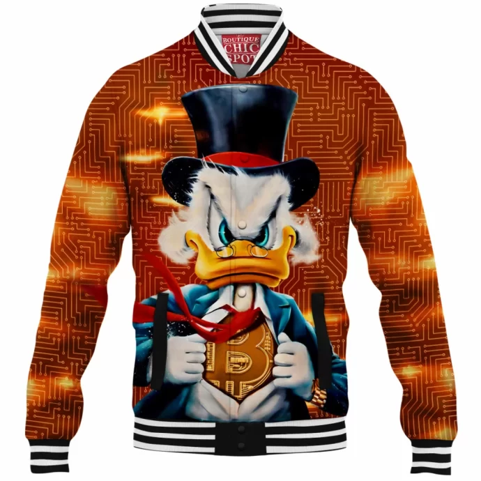 Scrooge McDuck Baseball Jacket