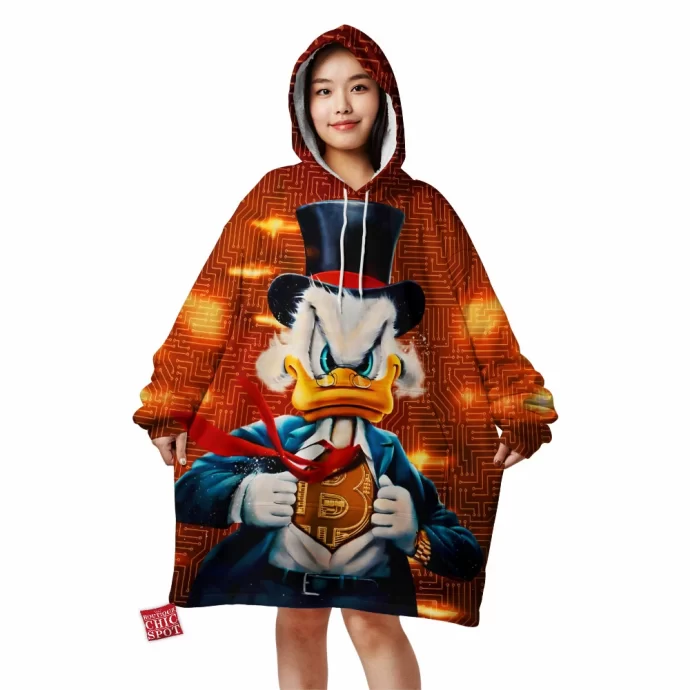 Scrooge McDuck Blanket Hoodie