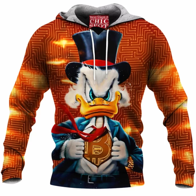 Scrooge McDuck Fleece Hoodie