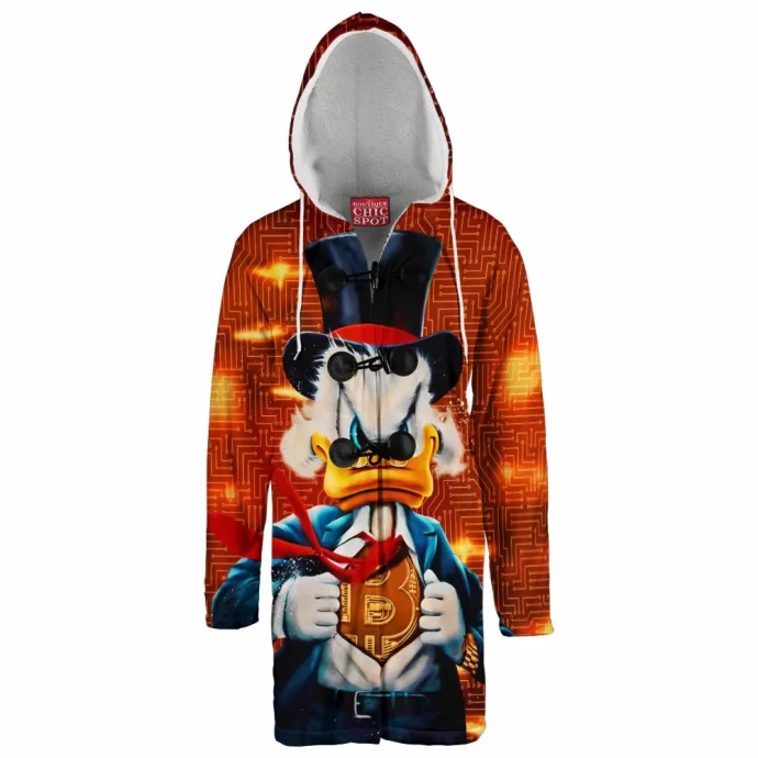 Scrooge McDuck Hooded Cloak Coat