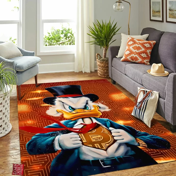 Scrooge McDuck Rectangle Rug