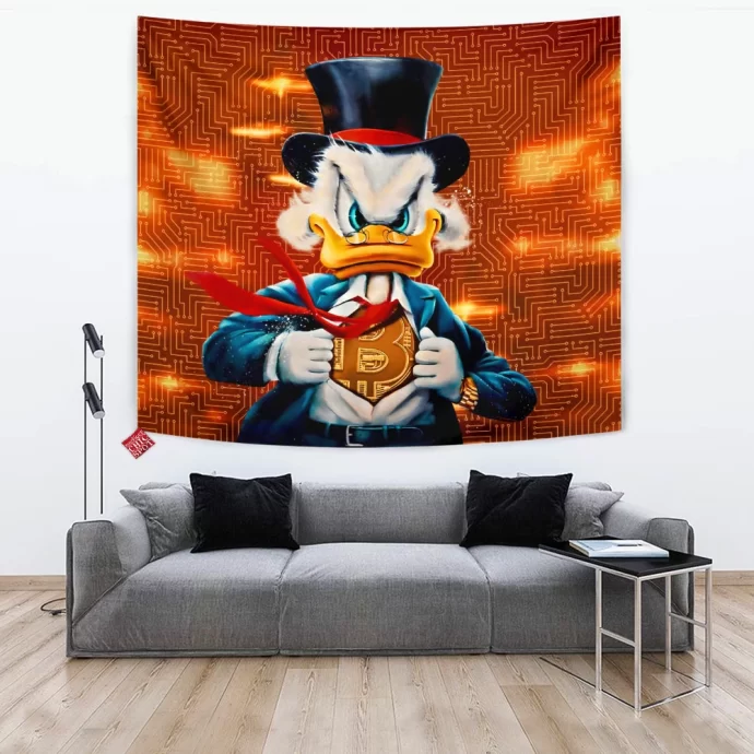 Scrooge McDuck Tapestry