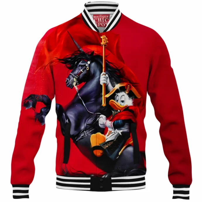 Scrooge McDuck Baseball Jacket