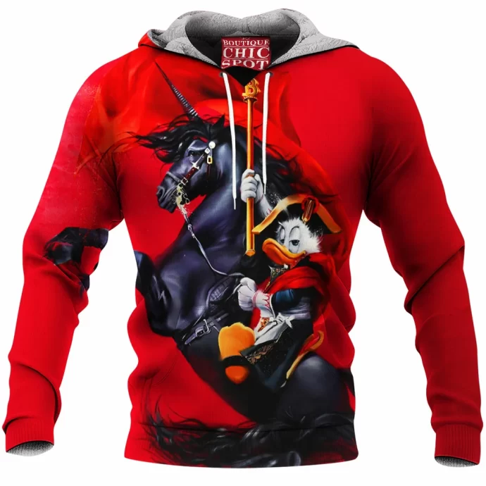 Scrooge McDuck Fleece Hoodie