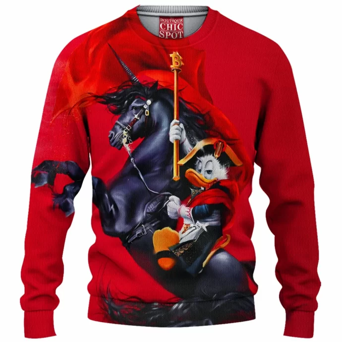 Scrooge McDuck Knitted Sweater