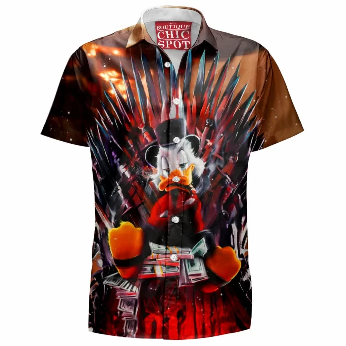 Scrooge McDuck Hawaiian Shirt