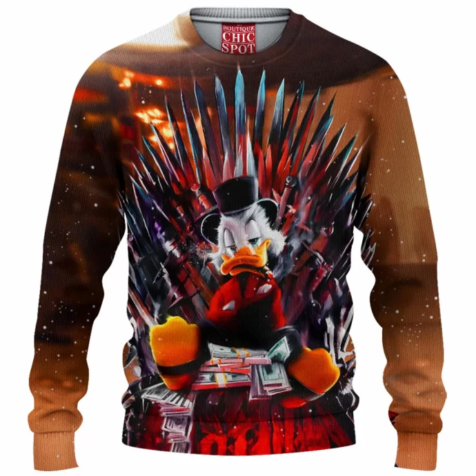 Scrooge McDuck Knitted Sweater