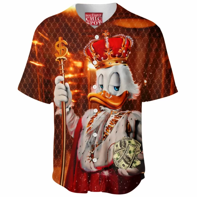 Scrooge McDuck Baseball Jersey