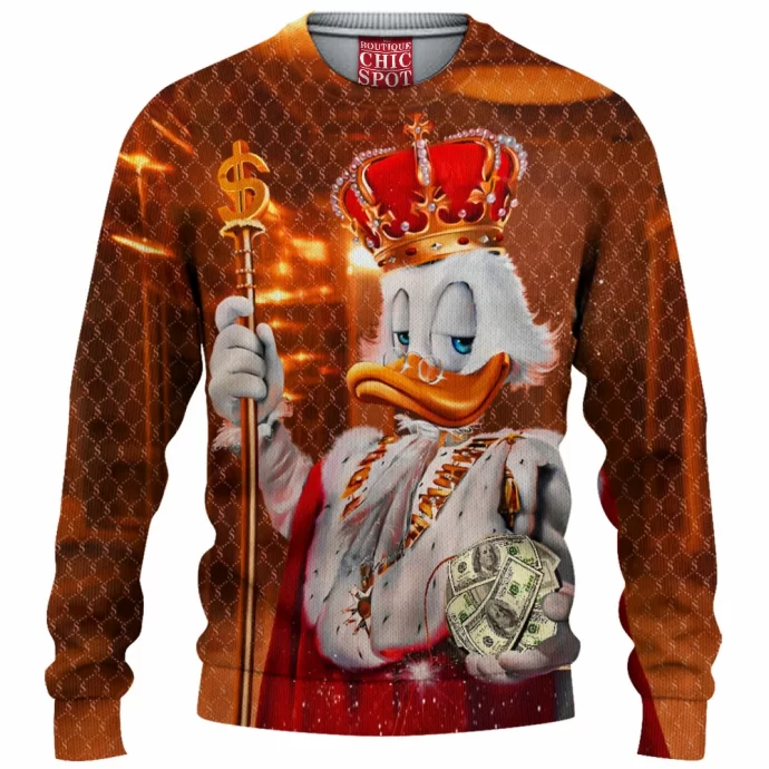 Scrooge McDuck Knitted Sweater