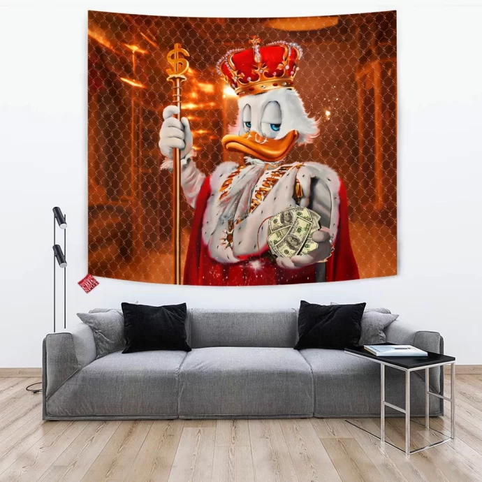 Scrooge McDuck Tapestry