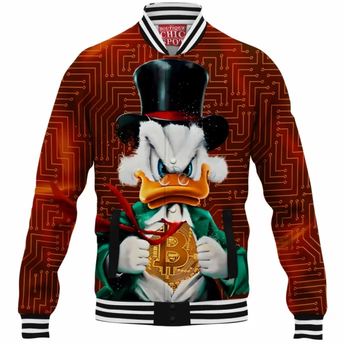 Scrooge McDuck Baseball Jacket