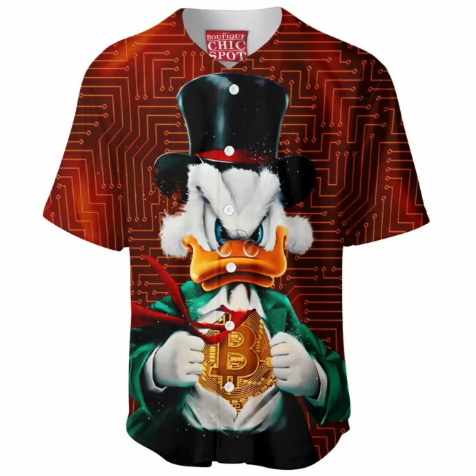 Scrooge McDuck Baseball Jersey