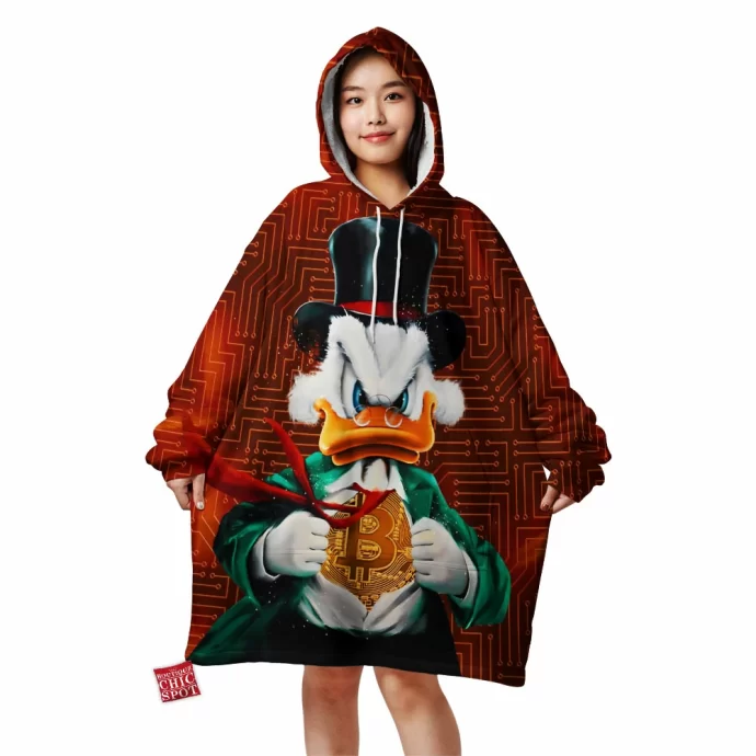 Scrooge McDuck Blanket Hoodie