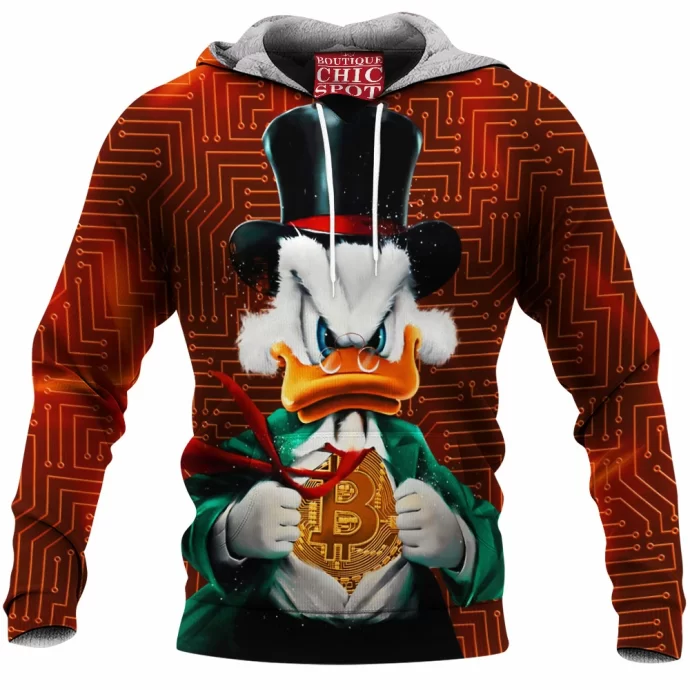 Scrooge McDuck Fleece Hoodie