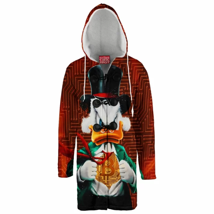 Scrooge McDuck Hooded Cloak Coat