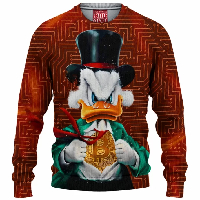 Scrooge McDuck Knitted Sweater