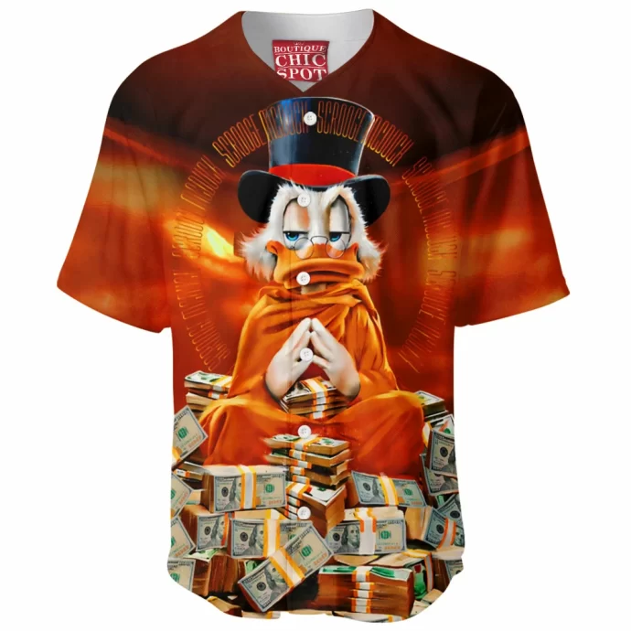 Scrooge McDuck Baseball Jersey