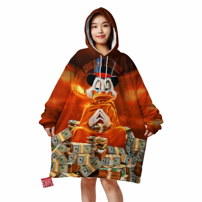 Scrooge McDuck Blanket Hoodie