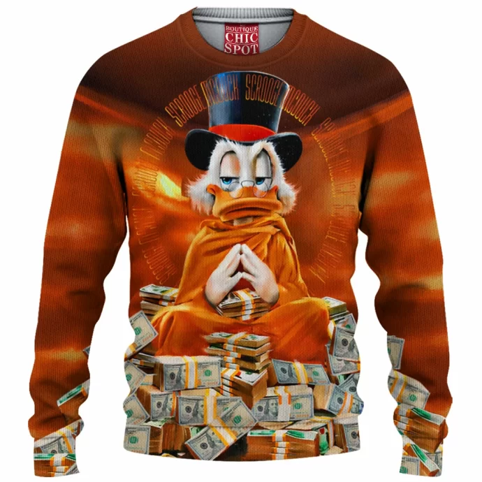 Scrooge McDuck Knitted Sweater