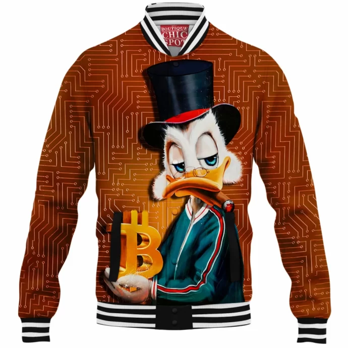 Scrooge McDuck Baseball Jacket