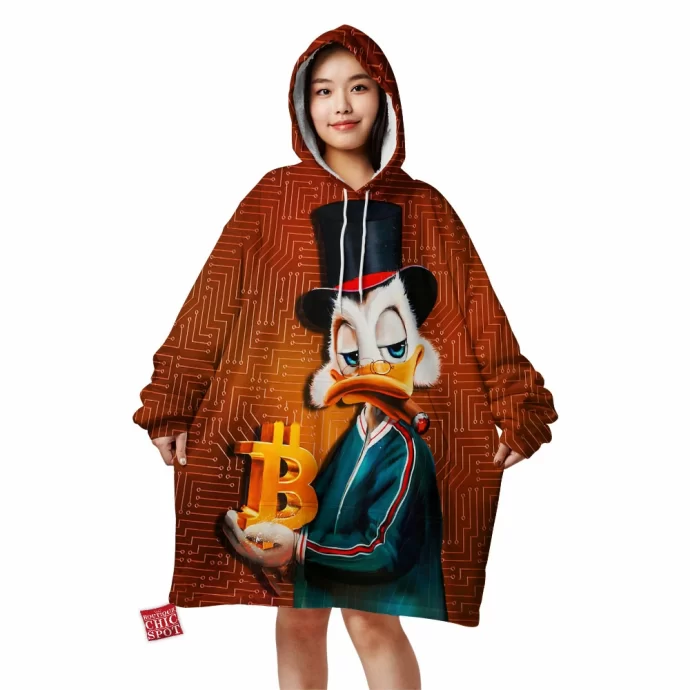 Scrooge McDuck Blanket Hoodie