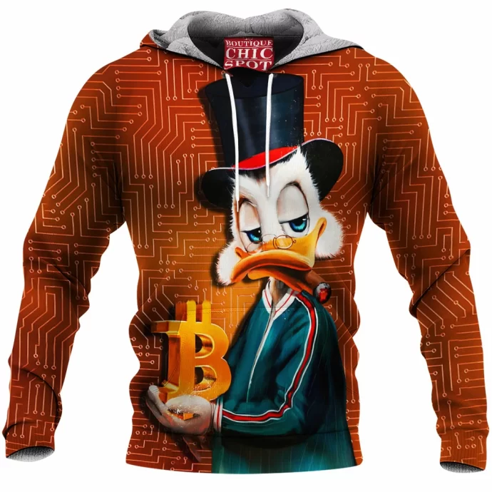 Scrooge McDuck Fleece Hoodie