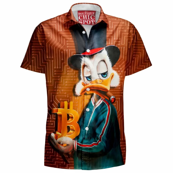 Scrooge McDuck Hawaiian Shirt