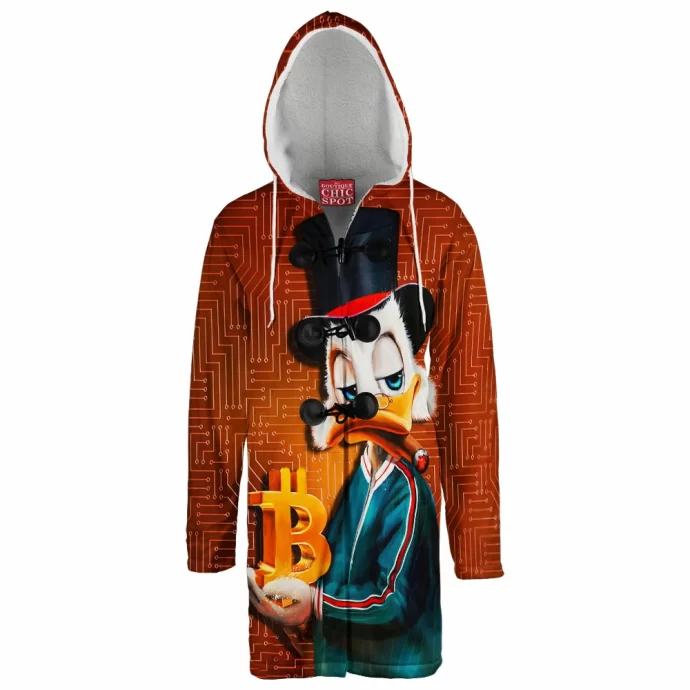 Scrooge McDuck Hooded Cloak Coat