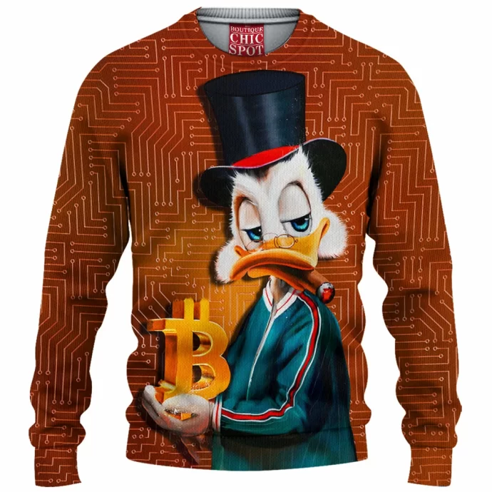 Scrooge McDuck Knitted Sweater