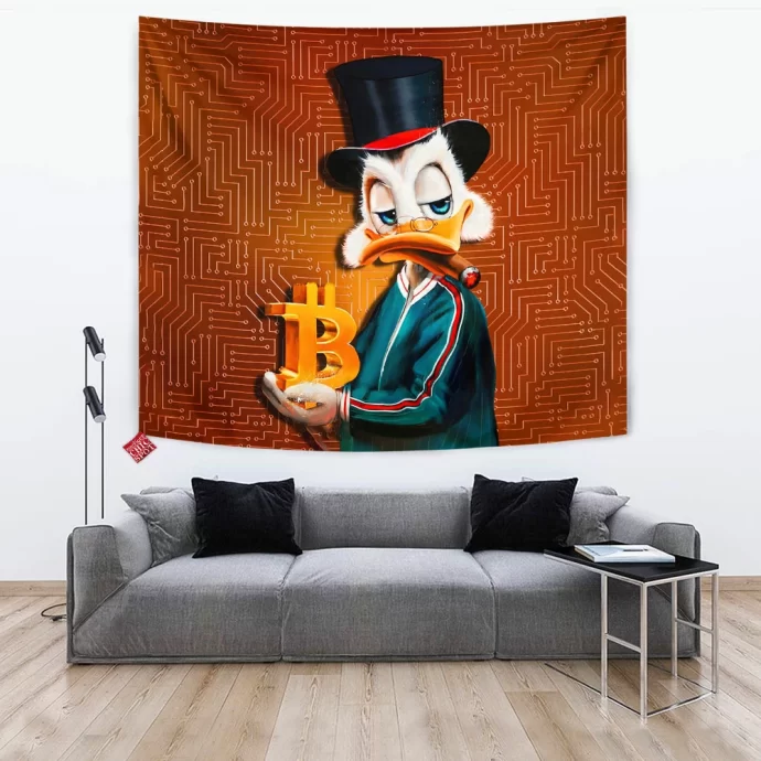 Scrooge McDuck Tapestry