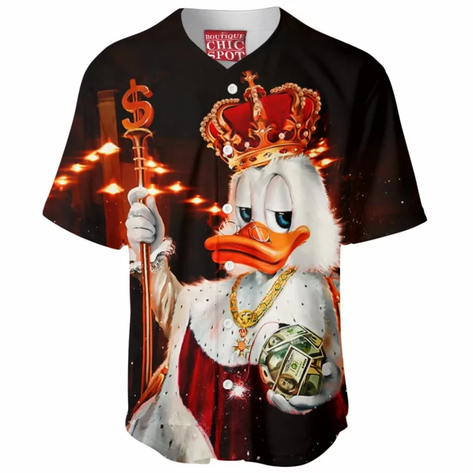 Scrooge McDuck Baseball Jersey