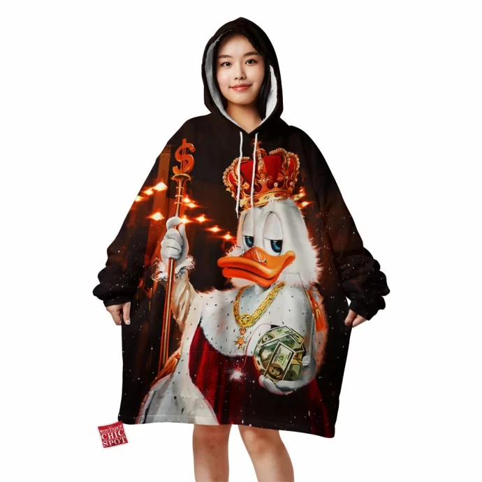 Scrooge McDuck Blanket Hoodie