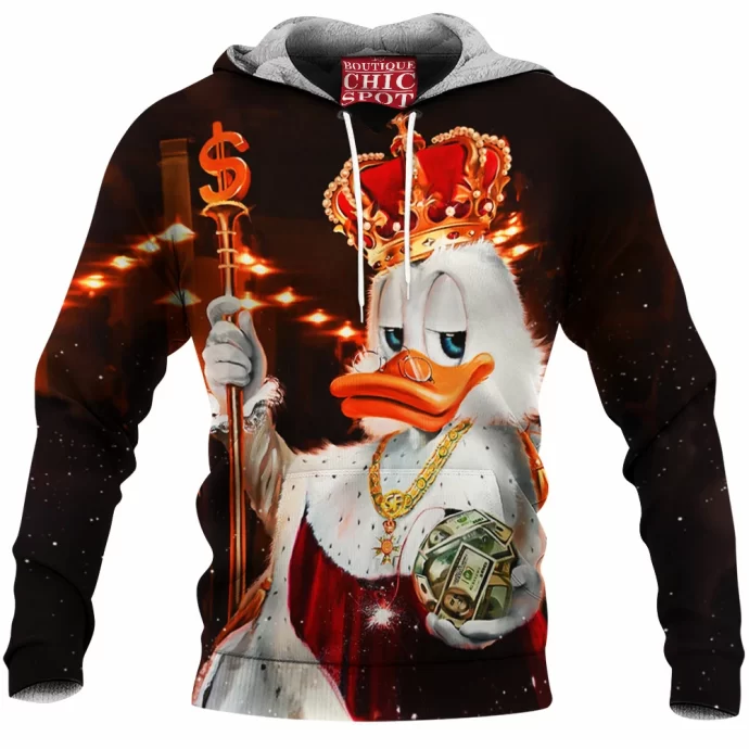 Scrooge McDuck Fleece Hoodie