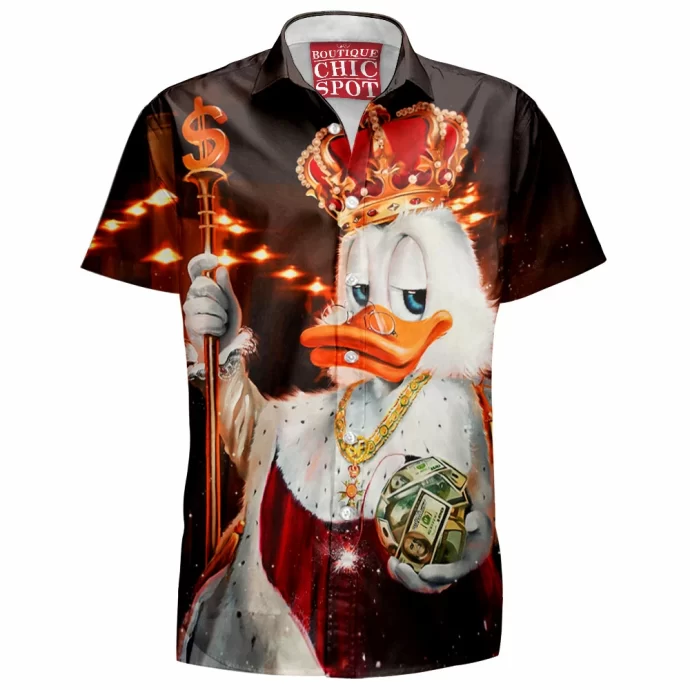 Scrooge McDuck Hawaiian Shirt