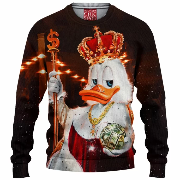 Scrooge McDuck Knitted Sweater