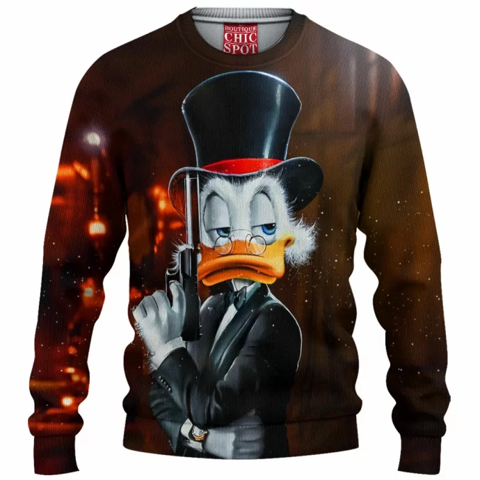 Scrooge McDuck Knitted Sweater