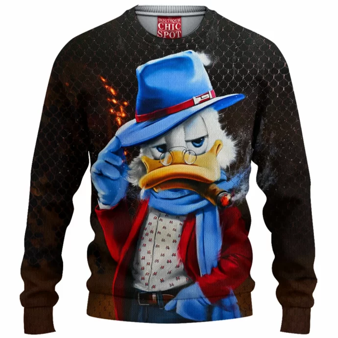 Scrooge McDuck Knitted Sweater