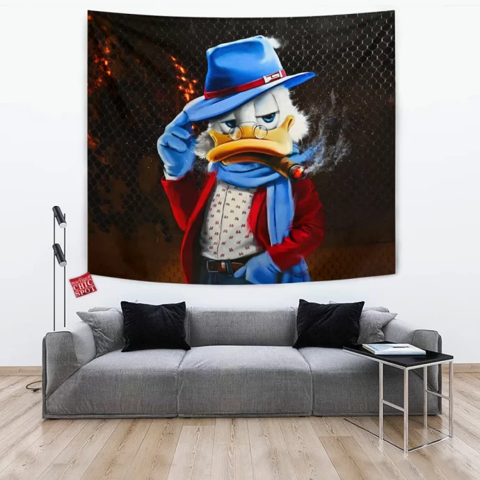 Scrooge McDuck Tapestry