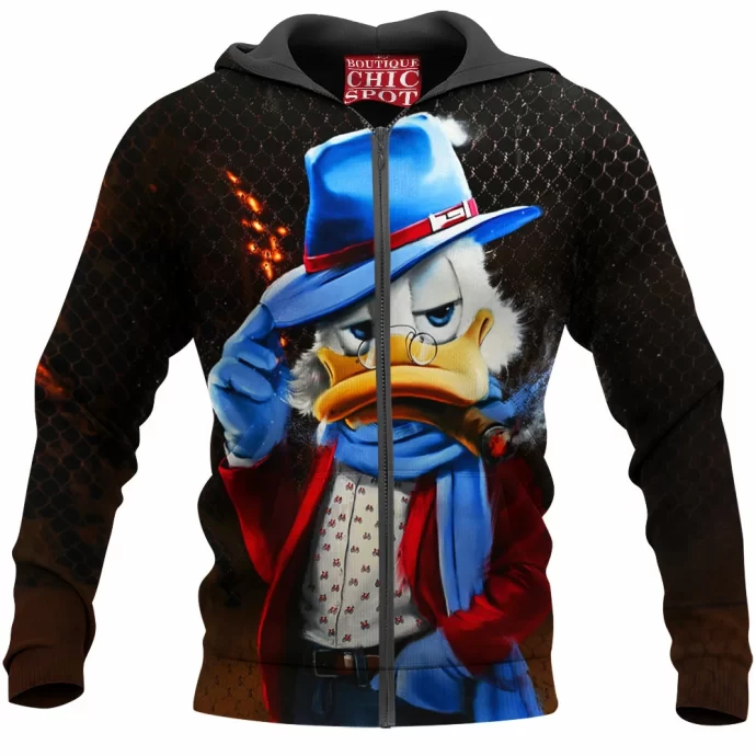 Scrooge McDuck Zip Hoodie