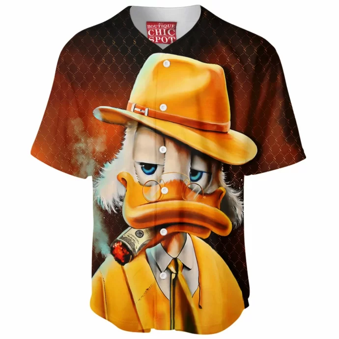 Scrooge McDuck Baseball Jersey